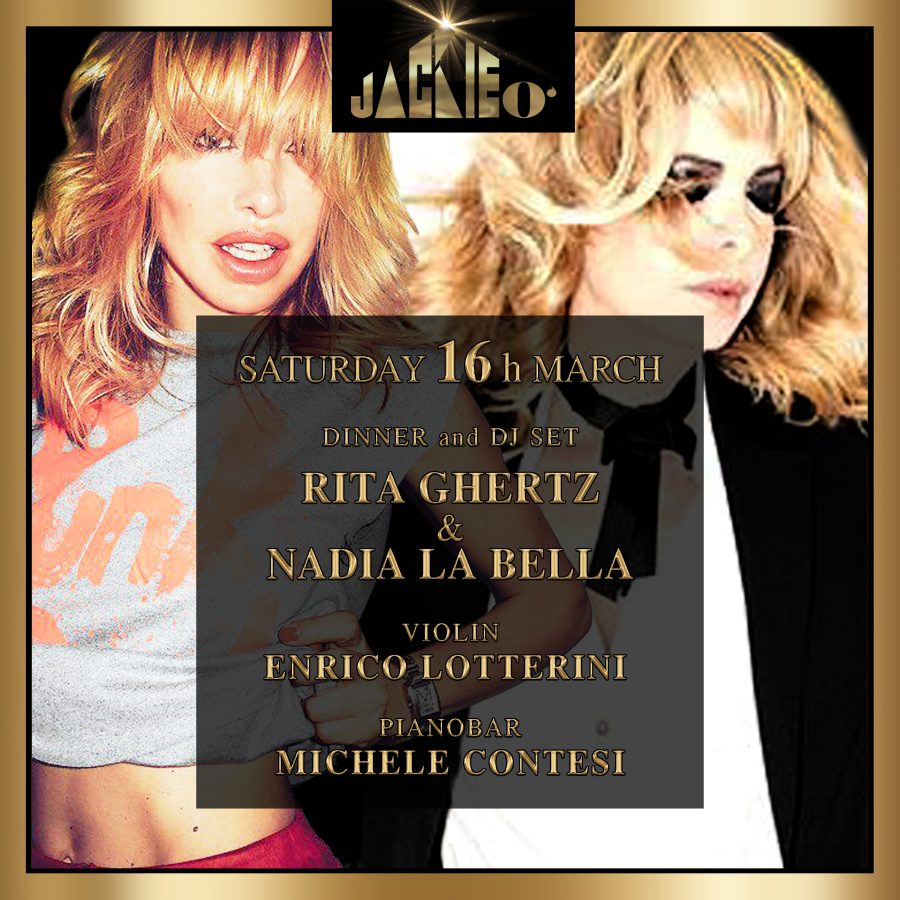 dinner & dj-set jackie o roma